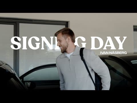 SIGNING DAY | Ankomst, signering og første trening