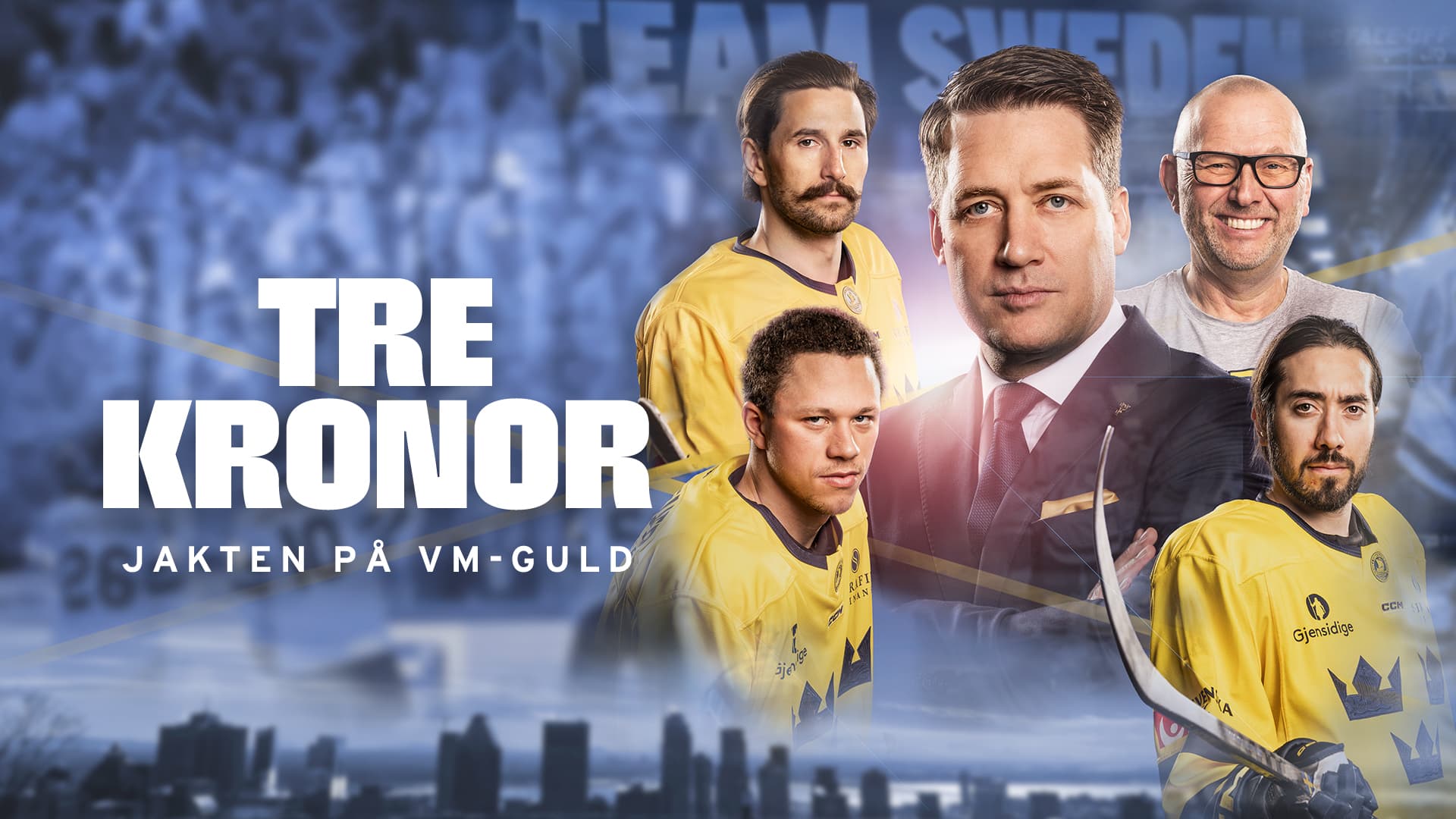 Tre Kronor - Jakten på VM-guld nu på Prime Video