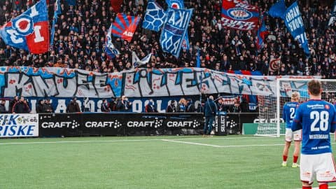 Enormt bortefølge i Fredrikstad